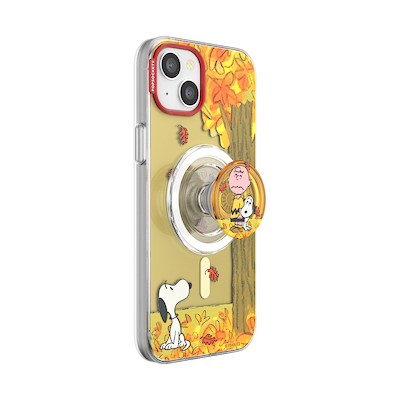 Secondary image for hover Snoopy in Fall — iPhone 15 Plus MagSafe Case