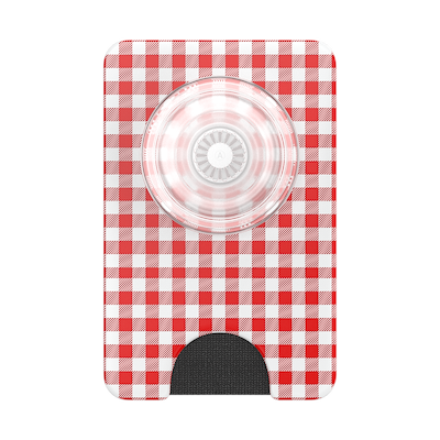 Secondary image for hover Red Gingham — MagSafe PopWallet+