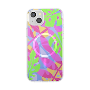Boca Palms Pink&nbsp; &mdash; iPhone 15 Plus MagSafe Case image number 1