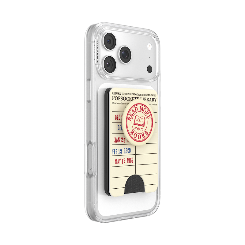 PopSockets Library Card &mdash; MagSafe PopWallet+ image number 6