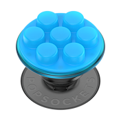 Popper Electric Blue Translucent &mdash; Adhesive PopGrip image number 1