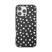 Translucent Black Mickey Polka Dot &mdash; iPhone 16 Pro Max MagSafe Case image number 1