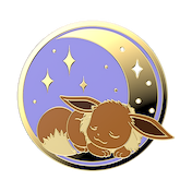 Enamel Sleeping Eevee &mdash; Adhesive PopGrip image number 2