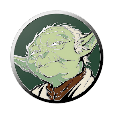 Secondary image for hover Enamel Yoda — Adhesive PopGrip