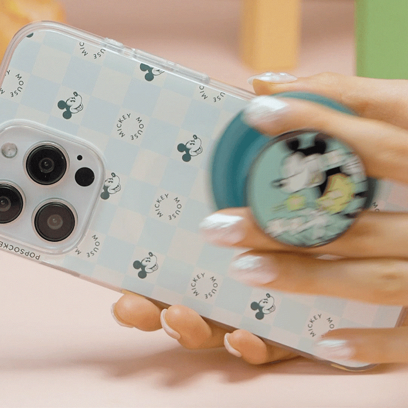 Tonal Flower Mickey — MagSafe PopGrip image number 2