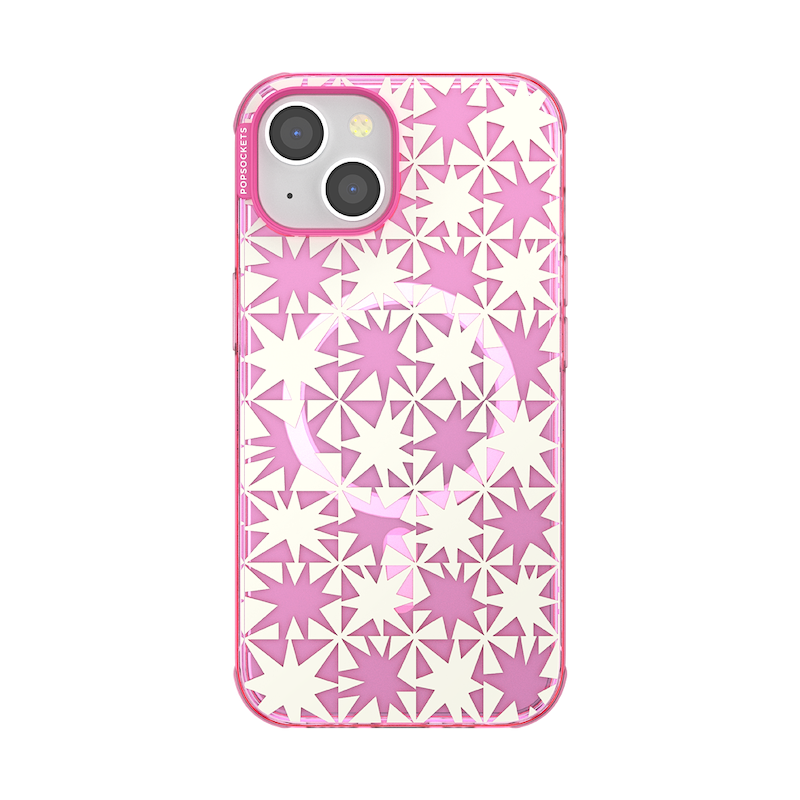 Breeze Block Pink&nbsp; &mdash; iPhone 14 MagSafe Case image number 0