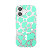 Turquoise Cow Cow &mdash; iPhone 17 MagSafe Case image number 1