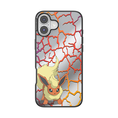 Mirror Flareon's Flame Charge &mdash; iPhone 16 Plus MagSafe Case