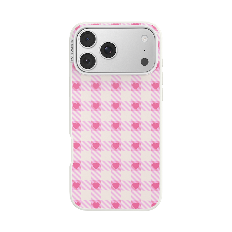 Blush Gingham &mdash; iPhone 17 Pro Max MagSafe Case image number 0