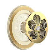 Enamel Mae Flower with Pearl &mdash; MagSafe PopGrip image number 1