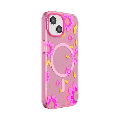 Secondary image for hover Pink Relief&nbsp; &mdash; iPhone 15 MagSafe Case