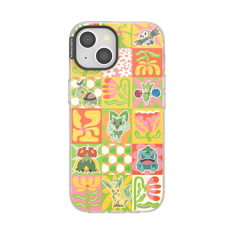 Grass Type Mod Quilt &mdash; iPhone 15 MagSafe Case image number 0
