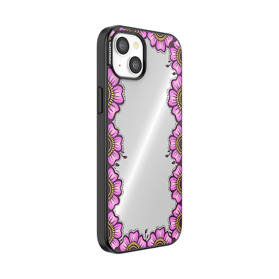 Secondary image for hover Bonita Border Pink &mdash; iPhone 15 Plus MagSafe Case
