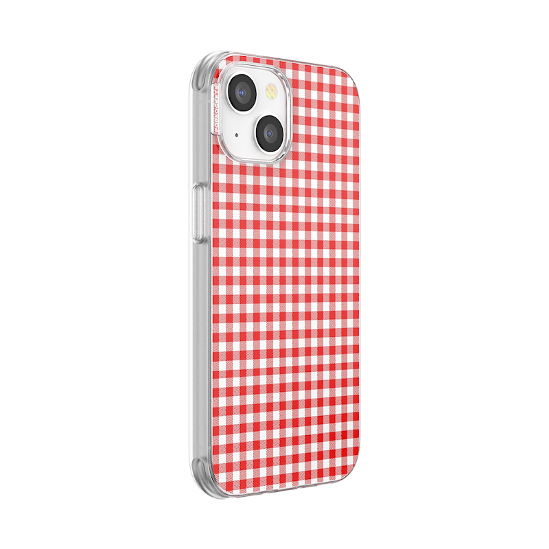 Red Gingham &mdash; iPhone 14 MagSafe Case image number 1