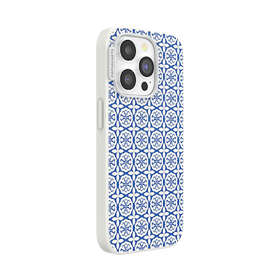 Secondary image for hover Navy Mosaic &mdash; iPhone 15 Pro MagSafe Case