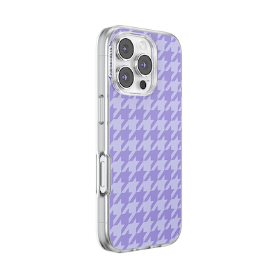 Secondary image for hover Lilac Houndstooth &mdash; iPhone 16 Pro MagSafe Case