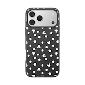 Translucent Black Mickey Polka Dot &mdash; iPhone 17 Pro Max MagSafe Case image number 1