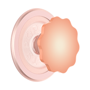 Molded Flower Apricot &mdash; MagSafe PopGrip image number 1