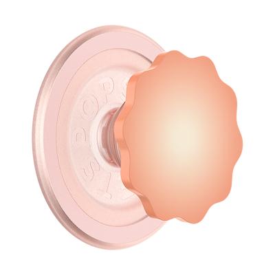 Molded Flower Apricot — MagSafe PopGrip