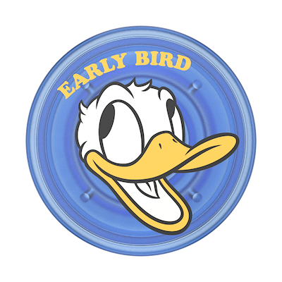 Secondary image for hover Donald Early Bird — Adhesive PopGrip