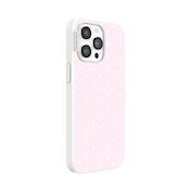 Blush Pink PolkaDot &mdash; iPhone 15 Pro Max MagSafe Case image number 2