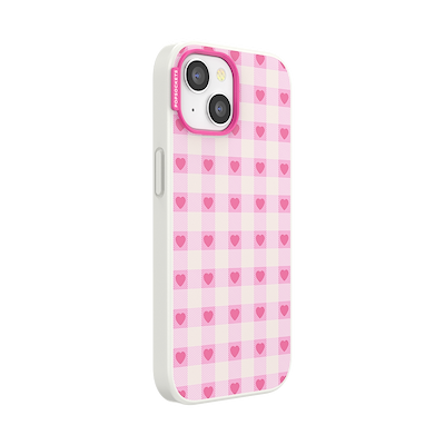 Secondary image for hover Blush Gingham &mdash; iPhone 15 MagSafe Case
