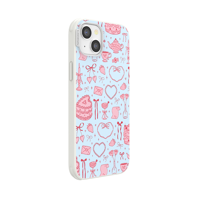 Valentine Doodle &mdash; iPhone 14 Plus MagSafe Case image number 1
