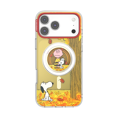 Snoopy in Fall — iPhone 17 Pro Max MagSafe Case