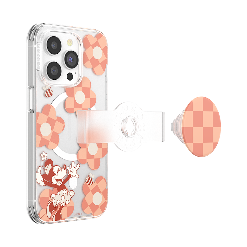 Minnie Checkered Flower&nbsp; &mdash; iPhone 14 Pro MagSafe Case image number 10