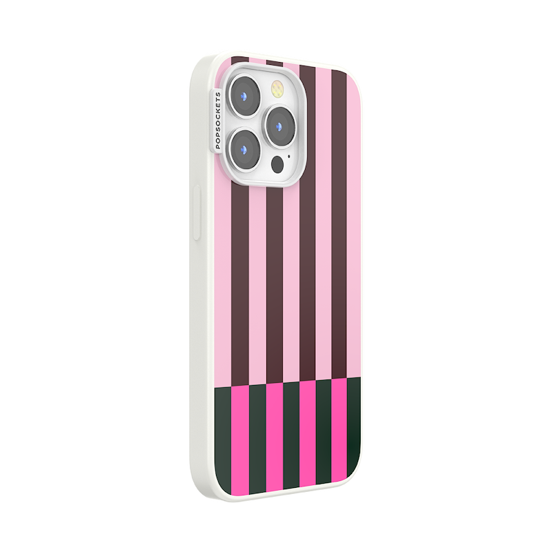 Pop of Pink Stripe &mdash; iPhone 13 Pro MagSafe Case image number 1