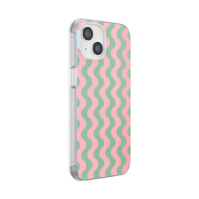 Wavy Flamingo&nbsp; &mdash; iPhone 13 MagSafe Case image number 1