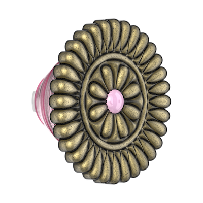 Enamel Stamped Pink &mdash; PopTop