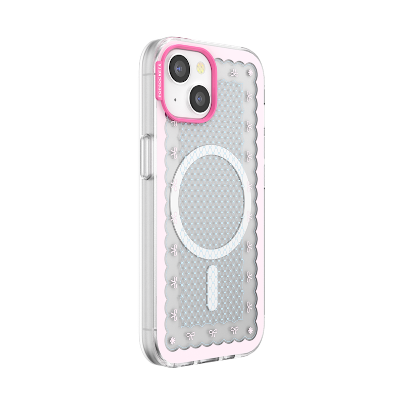 Bridal Lace &mdash; iPhone 15 MagSafe Case image number 1