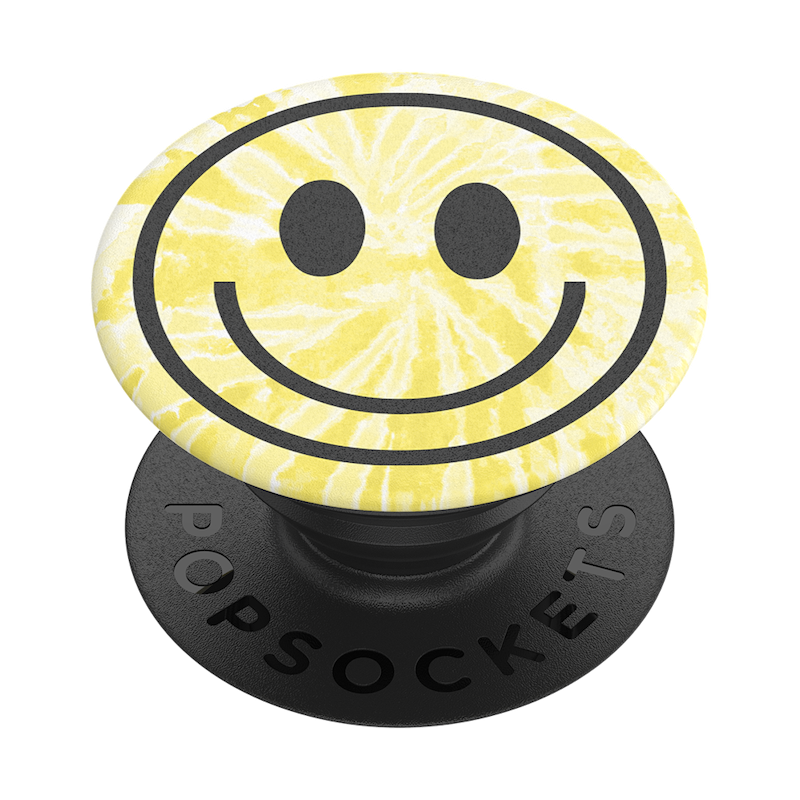 Tie Dye Smiley &mdash; Adhesive PopGrip image number 0