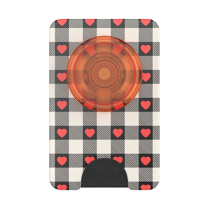 Heartbreaker Gingham &mdash; MagSafe PopWallet+ image number 1