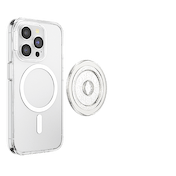 Clear Glitter Silver &mdash; MagSafe Round Base image number 4