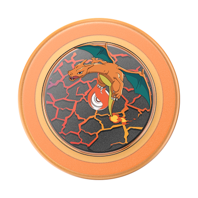 Secondary image for hover Backspin Charizard in Flight — MagSafe PopGrip