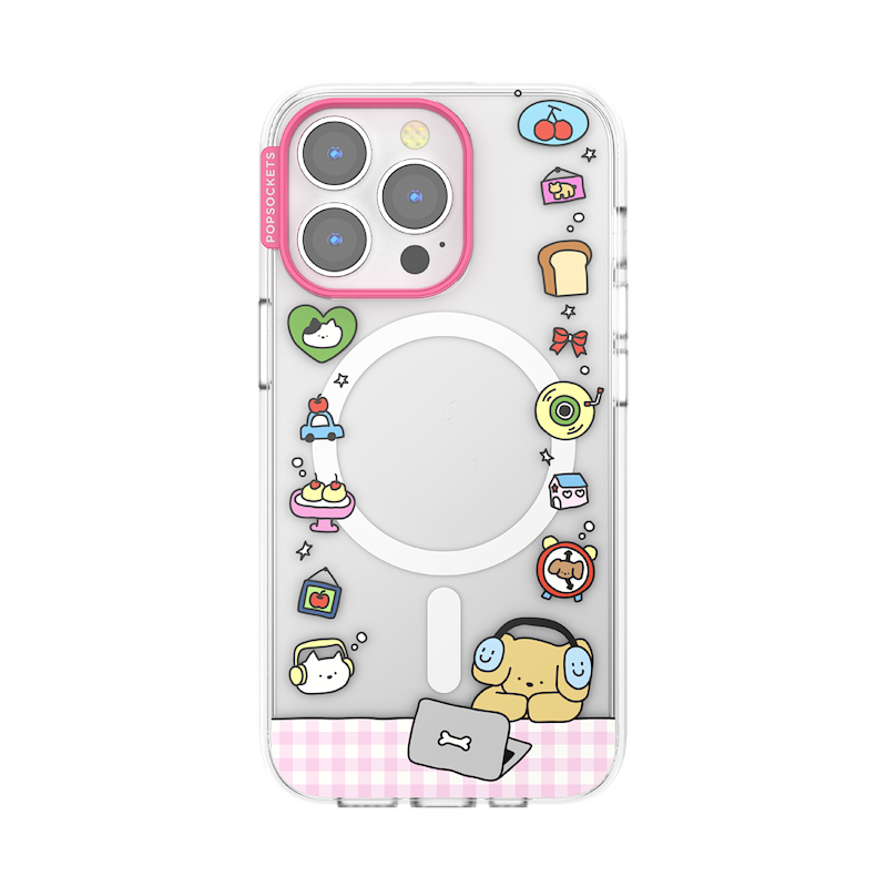 Dog Typing &mdash; iPhone 13 Pro MagSafe Case image number 0