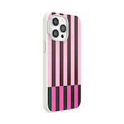 Pop of Pink Stripe &mdash; iPhone 14 Pro Max MagSafe Case image number 2