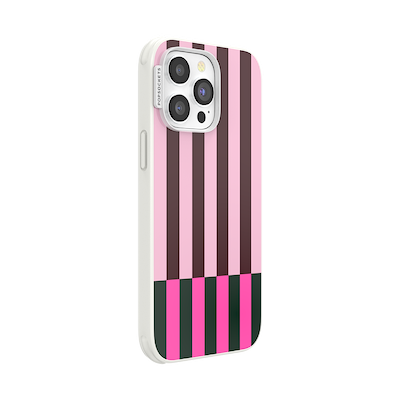 Secondary image for hover Pop of Pink Stripe &mdash; iPhone 14 Pro Max MagSafe Case