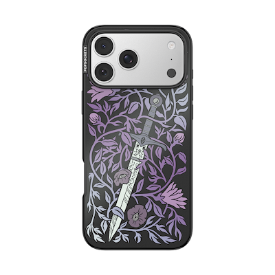 Mirror Thorny Blade Lavender &mdash; iPhone 18 Pro Max MagSafe Case