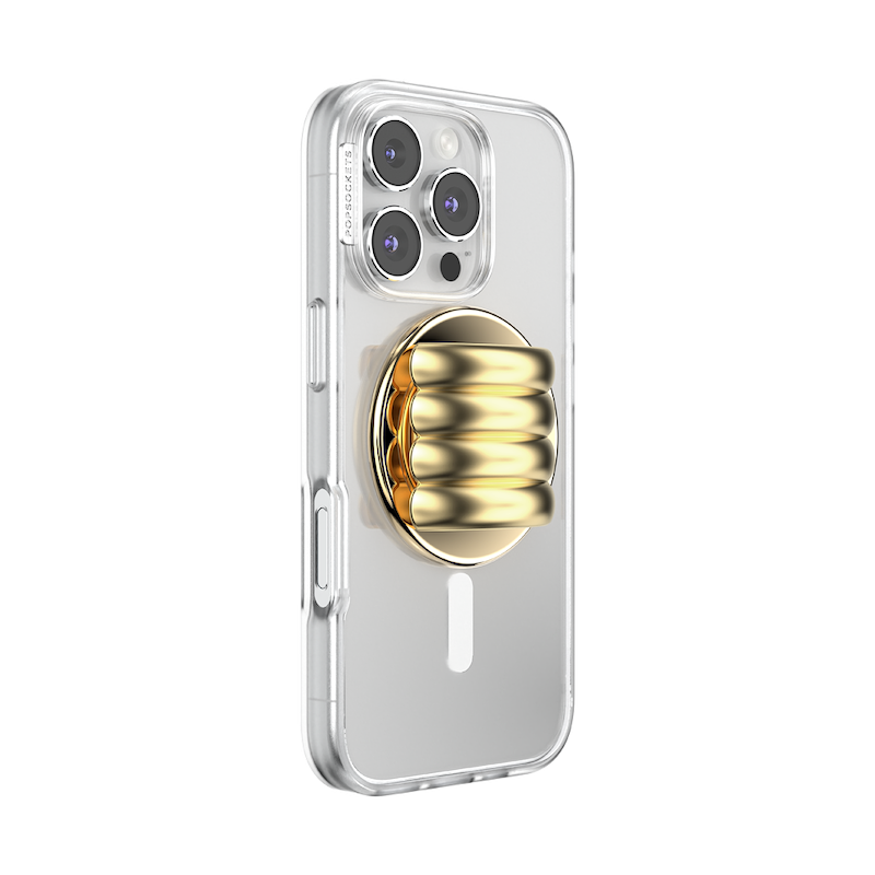 Enamel Puffy Stack Gold &mdash; MagSafe PopGrip image number 8