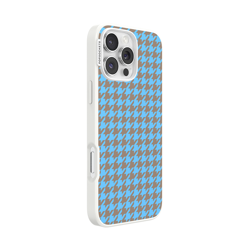 Houndstooth Bleige &mdash; iPhone 16 Pro Max MagSafe Case image number 1