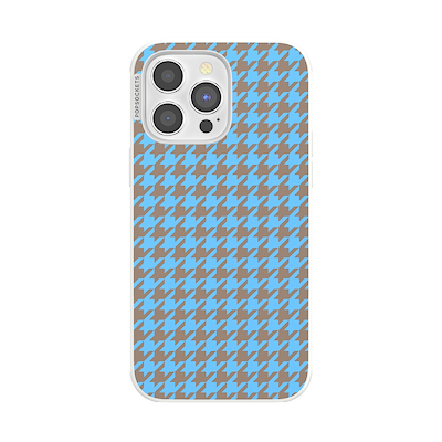 Houndstooth Bleige &mdash; iPhone 14 Pro Max MagSafe Case