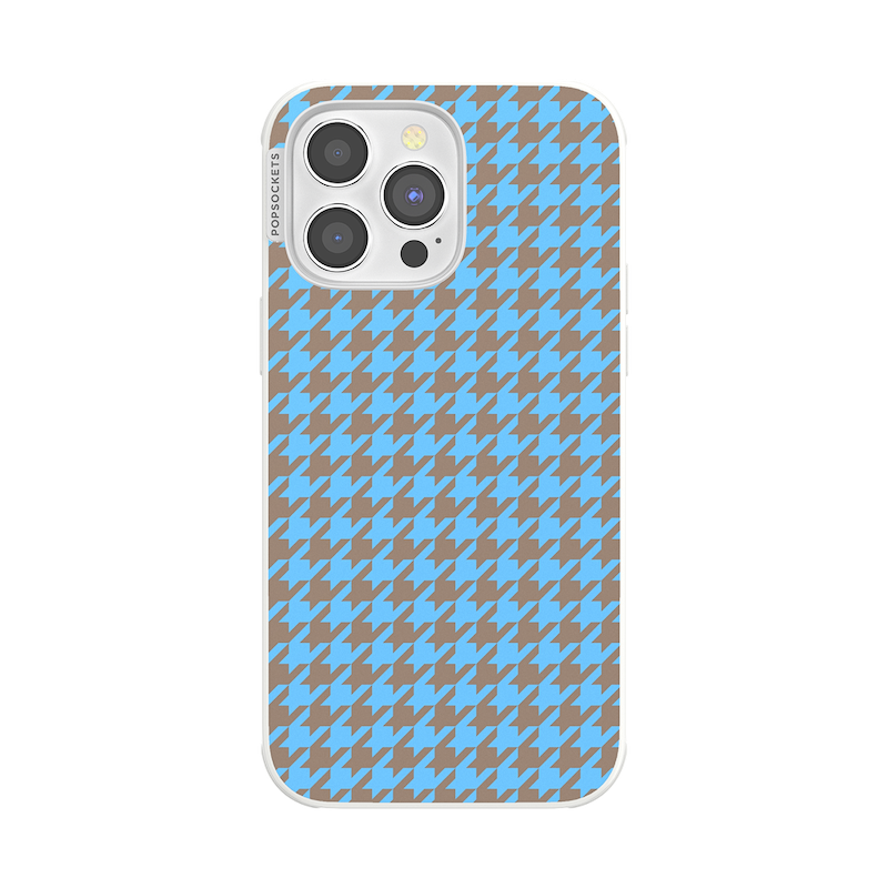 Houndstooth Bleige &mdash; iPhone 14 Pro Max MagSafe Case image number 0