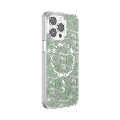 Secondary image for hover Lace Eucalyptus&nbsp; &mdash; iPhone 13 Pro MagSafe Case
