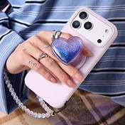 Tidepool Squishy Heart Lavender &mdash; MagSafe PopGrip image number 5