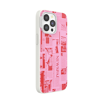 Secondary image for hover Hot off the Press Pink &mdash; iPhone 15 Pro Max MagSafe Case