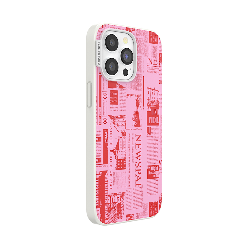 Hot off the Press Pink &mdash; iPhone 15 Pro Max MagSafe Case image number 1