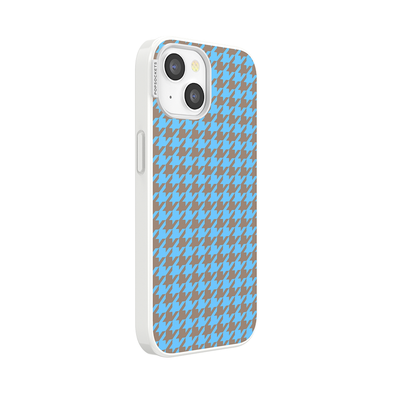 Houndstooth Bleige &mdash; iPhone 15 MagSafe Case image number 1